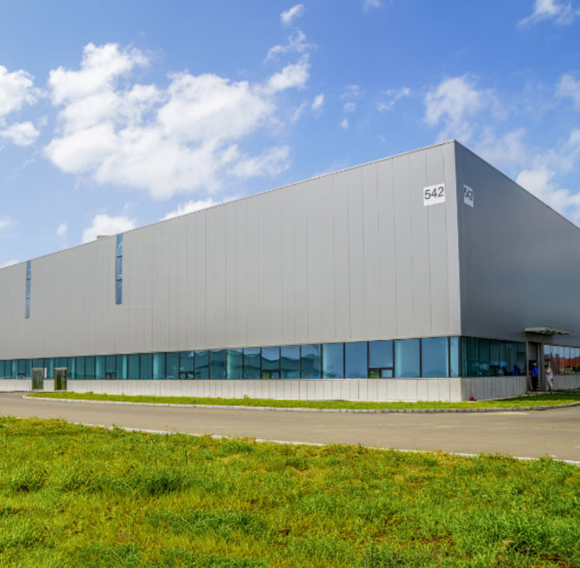 Ateş Direnci Modern Metal Prefab Atölyesi Çelik Çerçeve Atölyesi Özel