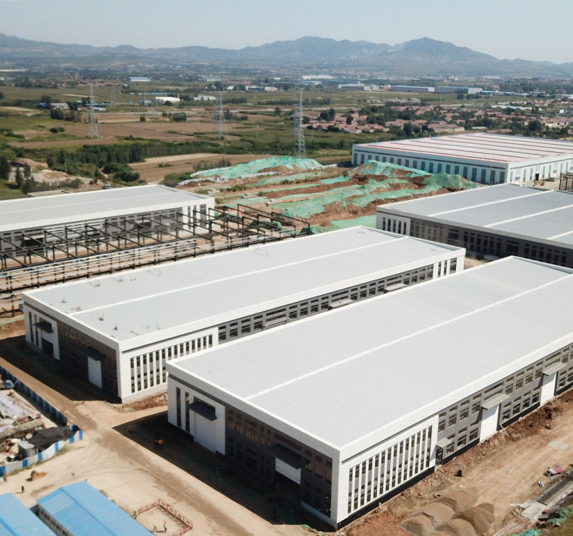 H Beam Q235 Metal Ahır Atölyesi Metal Bina Garajları Atölyeleri
