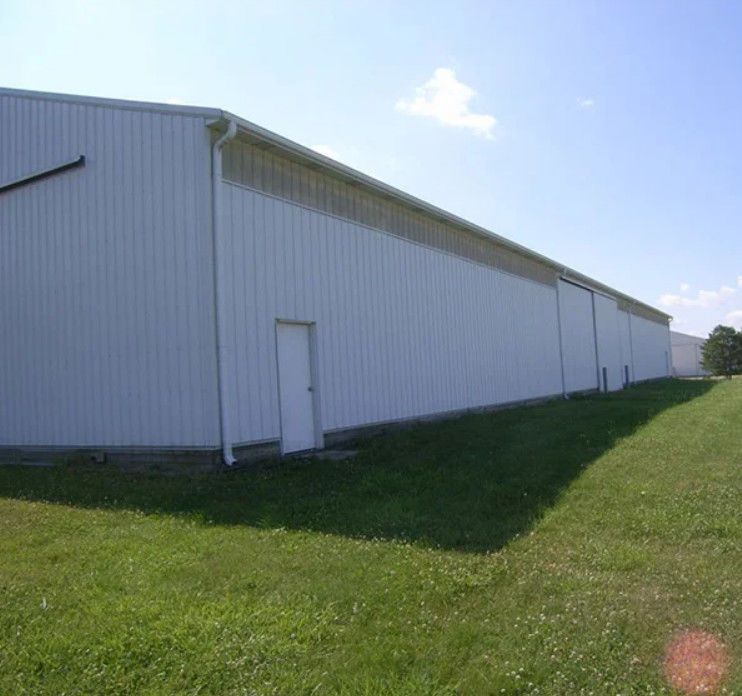 Q345B Q235B Prefab çelik yapı atölyesi Metal çerçeve atölyesi Büyük aralık