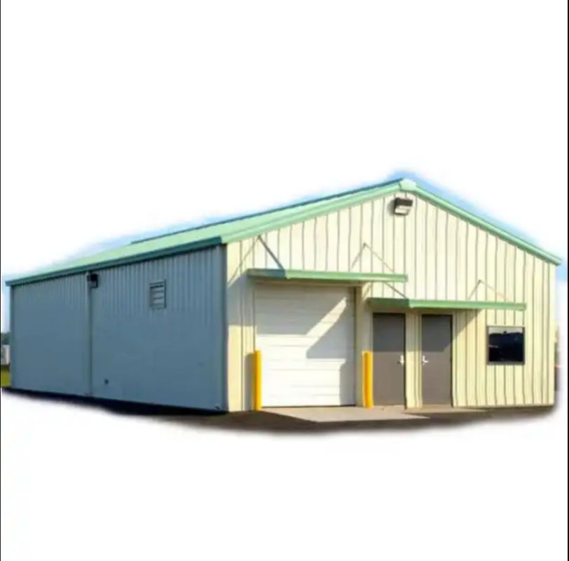 Q235 Çelik yapısal binalar Atölyeler Garajlar Prefabrik metal yapılar Kar dayanıklı