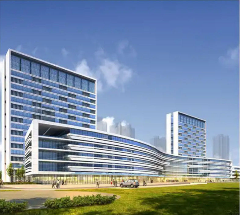 Korozyona Dayanıklı Geçici Prefab Hastane Binası İlk Yardım Odası OEM