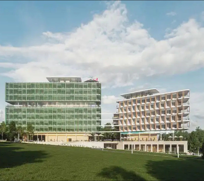 Korozyona Dayanıklı Geçici Prefab Hastane Binası İlk Yardım Odası OEM