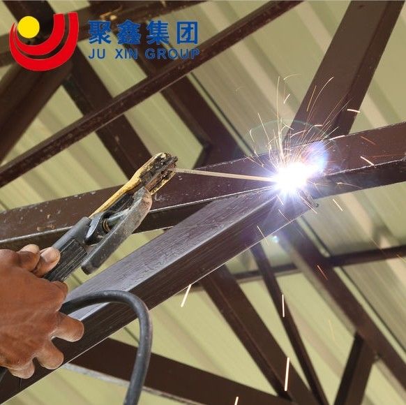 Q355 Q345 Metal Çerçeve Atölyesi Prefab Metal Garaj Binaları Kar Dayanıklı Paslanmayan