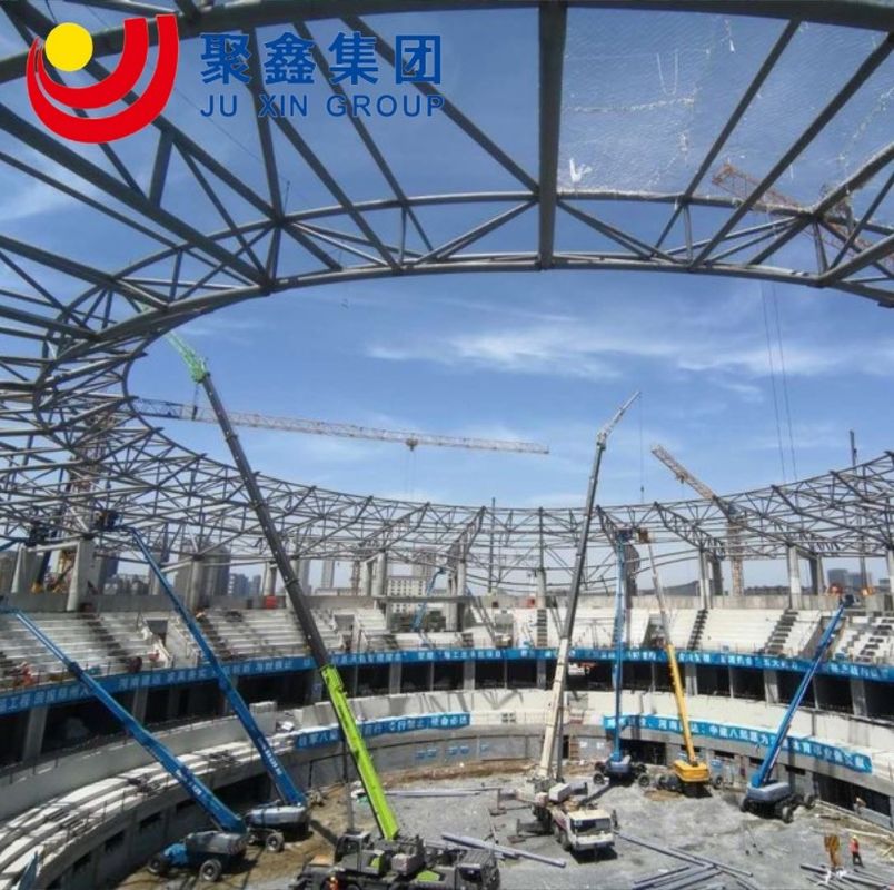 Çatı Çerçeveleri Sıcak Satış LF BJMB Uzay Çerçeve Oklu Stadyum Kapak Çatı Spor Salonu İçin
