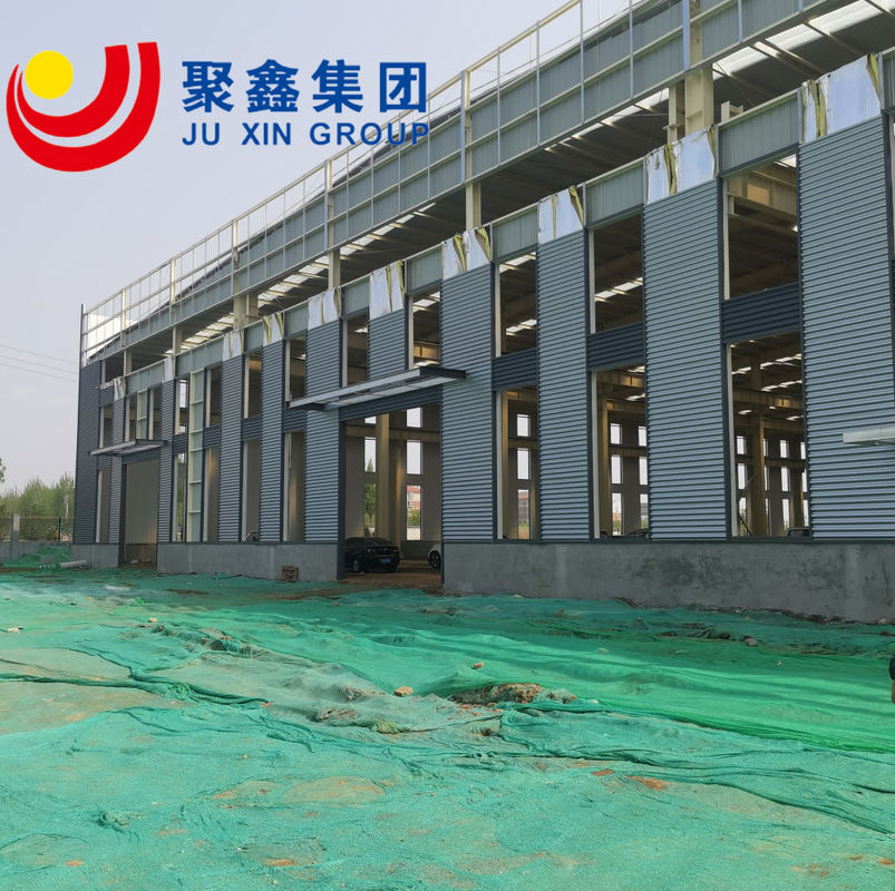 Fabrika Metal Uzay Çerçeve Çelik Yapı Bina Prefab depo Ticari prefabrik çelik yapılar