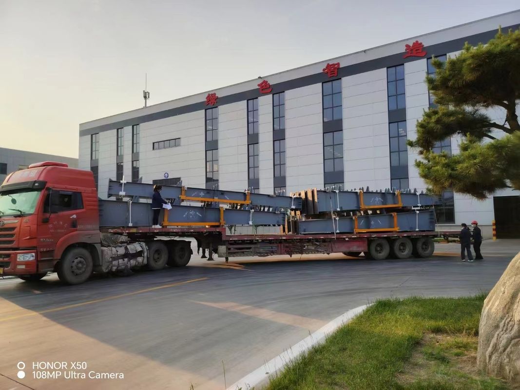 Düşük maliyetli kolay kurulum Prefabrik Altın yapı çerçevesi Mobilya endüstrisi için endüstriyel atölyesi