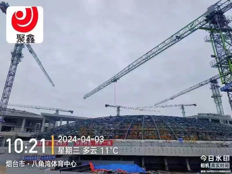 Prefab Ticari Bina Hafif ve Ağır Büyük Aralık Büyük / Küçük Aralık Çelik Yapı Spor Salonu Tasarımı Prefab Spor Salonu