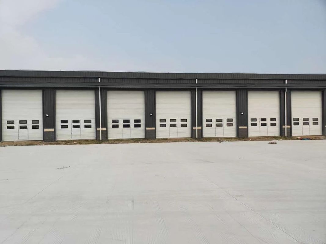 OEM Farmasötik Lojistik Prefabrik Metal Binalar H Bölüm Portal Çerçeve Bina Çelik Yapı