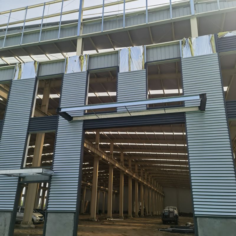 Çin Fabrikası Metal Binanı Bileşenleri Atölyesi Kaynak Çelik Yapılar Bina Depoları